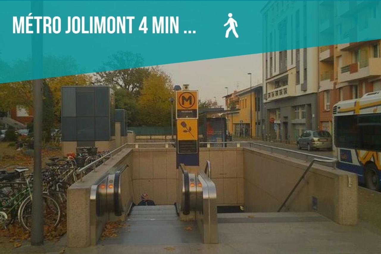 Le Jolimont - Toulousecozyflat Centre - Terrasse - Parking - Metro Lejlighed Eksteriør billede